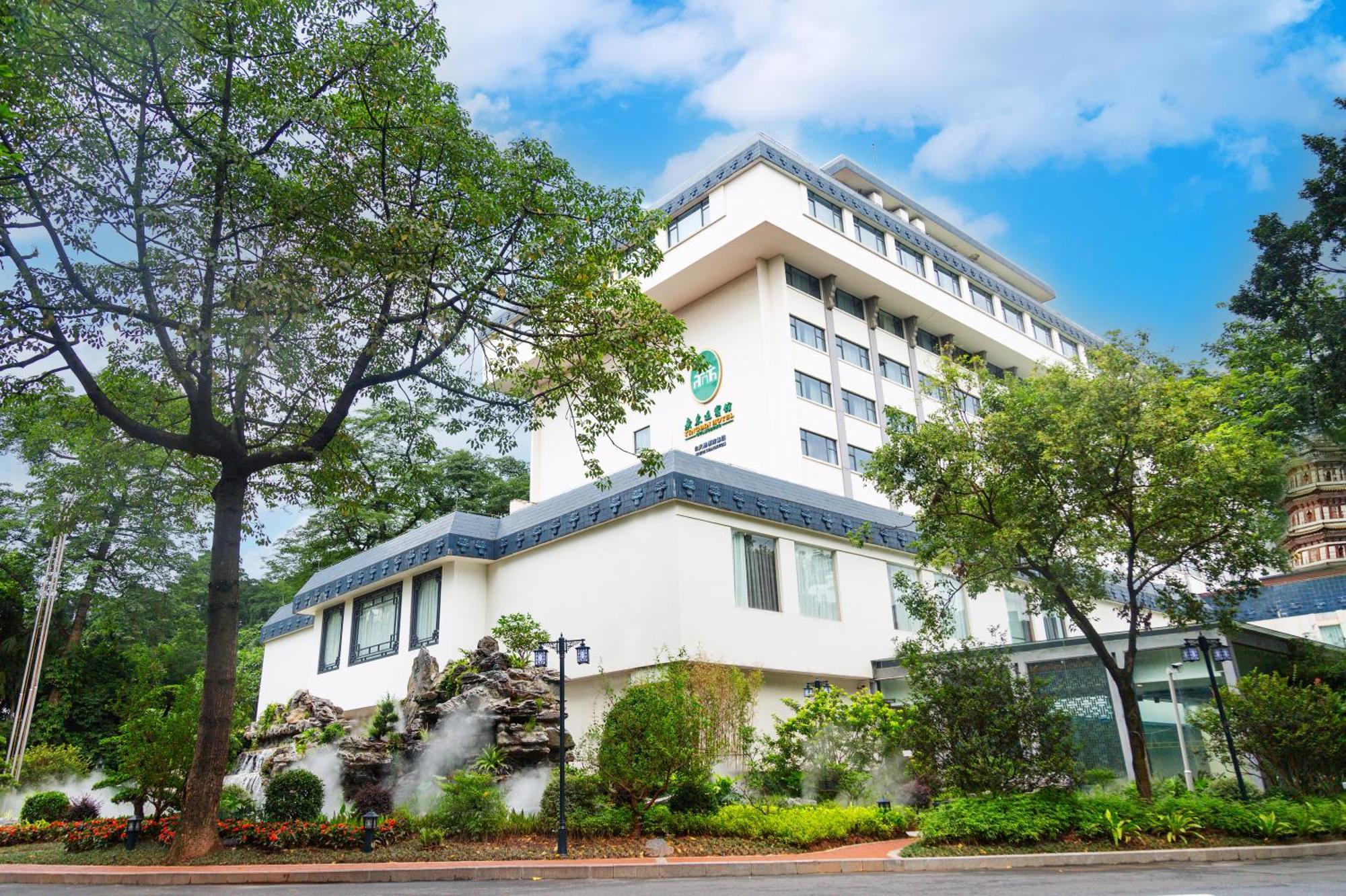 Guangdong Yingbin Hotel-Free Canton Fair Shuttle Bus Dış mekan fotoğraf
